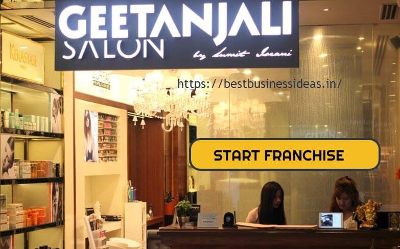 Geetanjali Salon Franchise,COST,CONTACT NUMBER & HOW TO START FRANCHISE