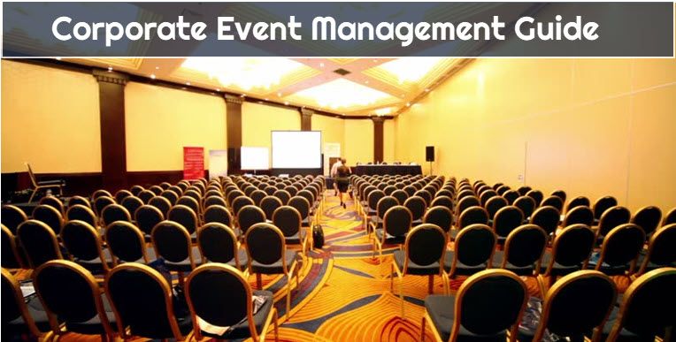 Corporate Event Management & Planning - guide