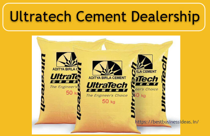 Dealership Of Ultratech Cement and starting guide