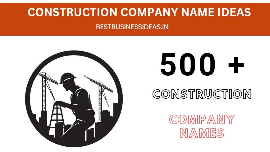 500+ Unique Construction Company Name Ideas Unique Construction Company Name Ideas
